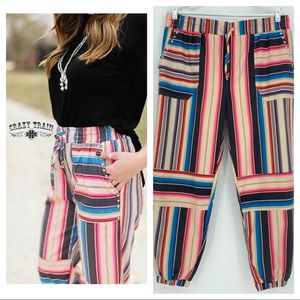 Crazy Train Yoo-hoo Jogger Multi-colored Pants
